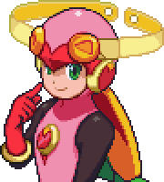 Roll.EXE pixel art based from Rockman.EXE Stream Ending art